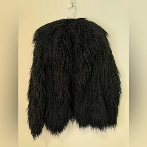 Black Penny Lane Faux Fur coat